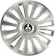 Car Wheel Hubcaps Versaco Luxury Silver 14" 3d ...