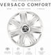 Car Wheel Hubcaps Versaco Comfort 14" Silver 3d...