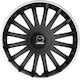 Car Wheel Hubcaps Versaco 15" Crystal So Black ...