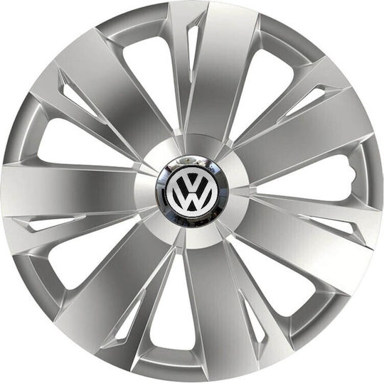 Тасии Трохов Автомобилни Versaco Energy Rc Сребристи 15" Сигма 3d Метално Vw 4 Броя