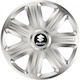 Тасии Трохове Автомобилни Versaco Comfort 14" Сребристи Сигма 3d Метална Suzuki 4 Бройки