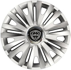 Auto Radkappen Versaco Royal Rc 14" Mit 3d Metallischem Lancia Markenlogo 4 Stücke Auto Radkappen Versaco Royal Rc 14" Mit 3d Metallischem Lancia Markenlogo 4 Stücke