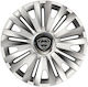 Car Wheel Hubcaps Versaco Royal Rc 15" 3d Metal Logo Lancia 4 Pieces