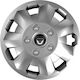 Car Wheel Hubcaps Versaco Nova Chrome 14" 3d Metal Logo Dacia 4 Pieces