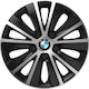 Тасии Трохове Автомобил Rapide Хромирани Черни 13" Знак 3D Метален Bmw 4 Броя