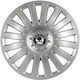Auto Radkappen Versaco Intelligent Silber 13" Kompatibilität 3d Metallisch Skoda 4 Stücke