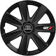 Car Wheel Hubcaps Versaco Gtx Carbon Black 16" ...