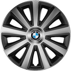 Versaco Aviator Car Hubcaps 14 Inches with Brand Logo Bmw 4 Pieces