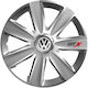 Тасии Трохове Автомобилни Versaco Carbon Gtx 14" Сигнал 3d Метален Vw 4 Броя
