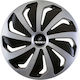 Car Wheel Hubcaps Versaco 16" Wind Sb Cbx 3d Metal Logo Isuzu 4 Pieces