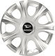 Тасии Трохове Автомобилни Versaco Impulse Сребристи 16" Сигма 3d Метално Daihatsu 4 Броя