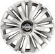 Car Wheel Hubcaps Versaco Royal Rc 14" 3d Metal Logo Nissan 4 Pieces