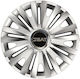 Car Wheel Hubcaps Versaco Royal Rc 14" 3d Metal Logo Seat 4 Pieces