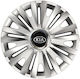 Car Wheel Hubcaps Versaco Royal Rc 14" 3d Metal Logo Kia 4 Pieces