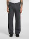 Double Knee Trousers in Baggy Leg Style Anthracite