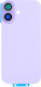 Apple Iphone 17 Back Glass Without Nfc Enlarged Camera Frame Lavender Compatible