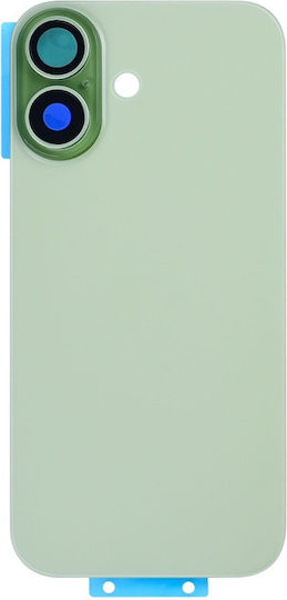 Apple Iphone 17 Back Glass Without Nfc Enlarged Camera Frame Sage Compatible