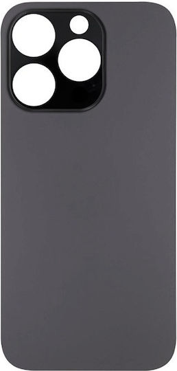 Apple Iphone 14 Pro Back Glass Without Nfc Enlarged Camera Frame Space Black Compatible