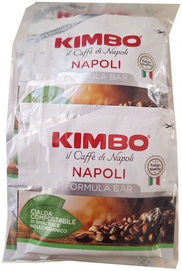 Kimbo Kaffee- und Getränkekapseln Espresso Napoli Kompatibilität mit E.S.E. Pod 10 Stück