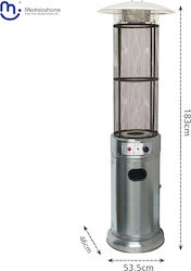 Medrelaxhome LPG Außenheizung Leuchtturm Edelstahl 11kW Medrelaxhome LPG Außenheizung Leuchtturm Edelstahl 11kW
