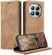Caseme 013 Retro Θήκη Βιβλίο Brown Xiaomi Redmi...