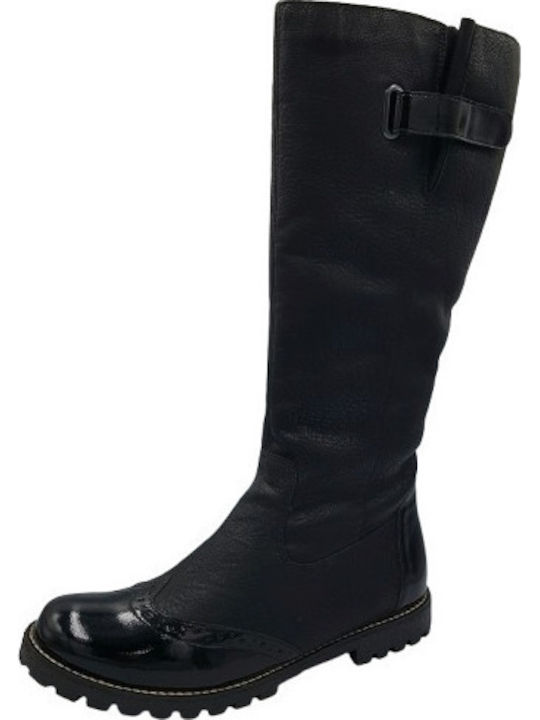 Women's Boots with Fur Black