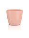 Lechuza Plastic Orange Flower Pot 15x15x13.7cm