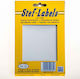 thessPACK 1pc Adhesive Labels in White Colour 104x146mm