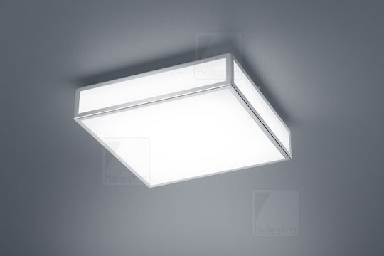 Helestra Таванно Осветително Тяло За Баня 30см Бяло с Интегриран LED