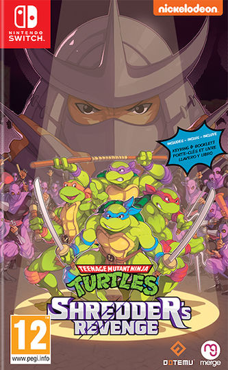 Teenage Mutant Ninja Turtles: Shredder's Revenge Игра За Switch Употребявана