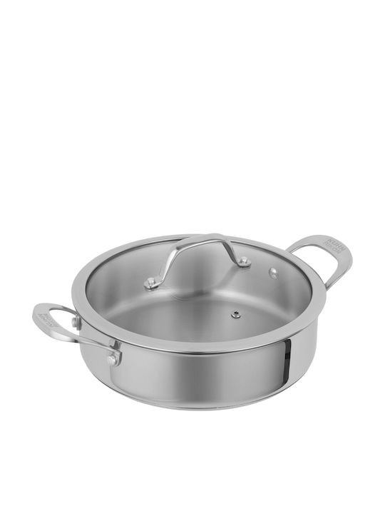 Kuhn Rikon Oală Joasă din Oțel Inoxidabil 5l / 28cm