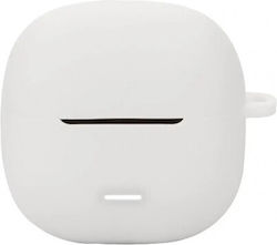 Falle Xiaomi Redmi Buds 8 Lite Silikon Hülle Mit Haken Weiße