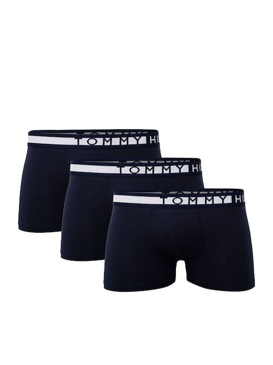 Tommy Hilfiger Мъжки Боксерки Navy 3 Броя