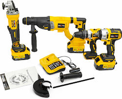 yk036 Battery Powered Tool Set 4 Tools