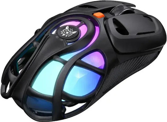 Onikuma DM02 Kabelloses RGB Gaming Maus 12800 DPI Schwarz