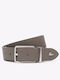 Men's Leather Double Sided Gray Belt