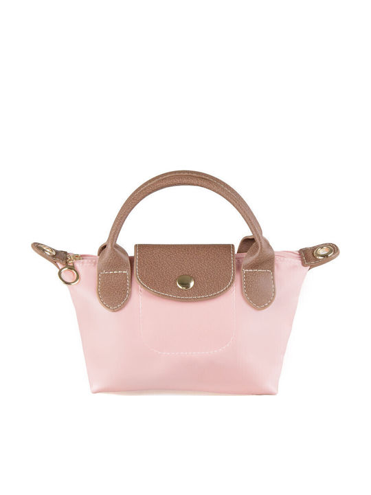 Satin Women's Handbag Pink