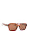 Meller Nayah Unisex Γυαλιά Ηλίου με Κοκκάλινο Σκελετό Red Brown Kakao Polarized NAY-REDBROWNKAKAO
