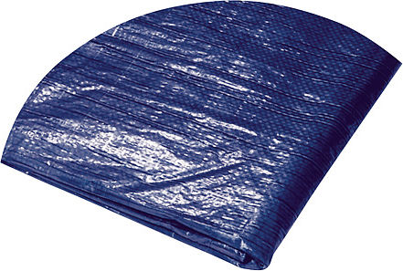 Waterproof Round Tarp 120g/m² Diameter 4.5m Blue