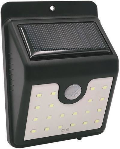 SGTT Lampă Solară 0.55W 100lm Alb Rece 6000K Cu Senzor De Mișcare