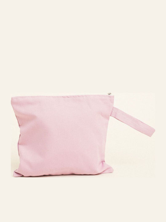 Kulturbeutel in Rosa Farbe 29cm