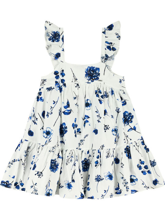 15-226310-7 Girls Sleeveless Multicolour Dress