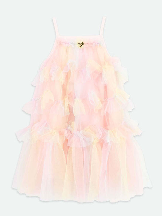 Mädchenkleid Tüll Rosa