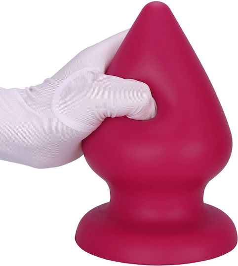 Kinksters Anal Plug Large Red 18.5cm
