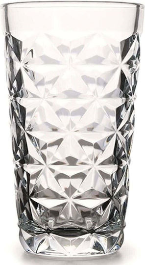 Hermia Set of Water Glasses Glass White 290ml 4 Pieces