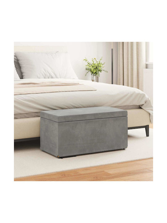 Hocker Für Das Wohnzimmer Gepolstert Mit Samt H...
