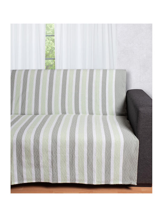 Silk Fashion Ριχτάρι Διθέσιου Καναπέ 180x250εκ. Mint