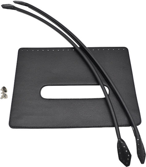 Set Kappe Kleio Zwei Hände 33cm Schwarz