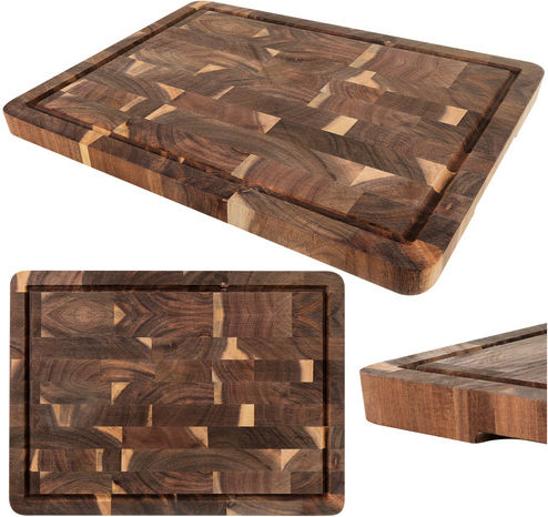 Tocătoare De Bucătărie Pentru Pâine Din Lemn Maro 43x33cm