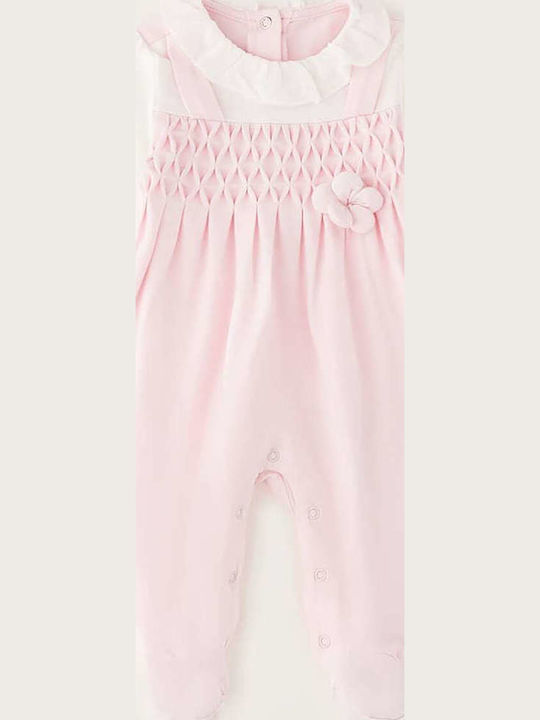 iDO Rosa Baby-Strampler